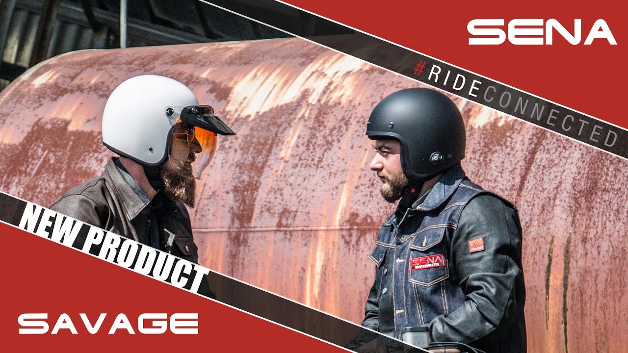 SENA SAVAGE avec Intercom Bluetooth intégré