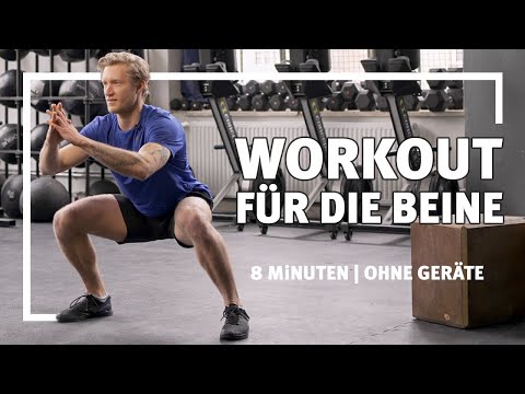 Leg workout at home without equipment | 8-minute workout to join in | Sport-Thieme