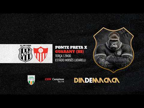 Ponte Preta x Guarany (RS) | Copa do Brasil - AO VIVO | 10/03/2026