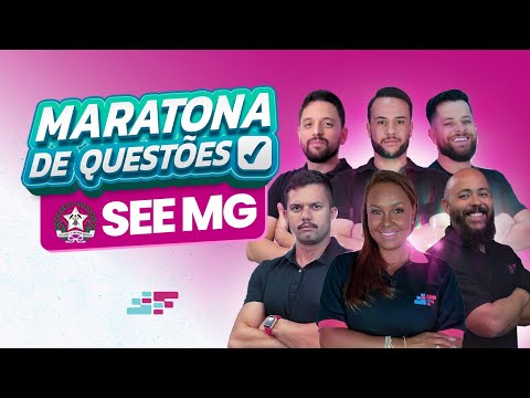🎯 MARATONA DE QUESTÕES SEE MG – Banca CONSULPLAN 🎯