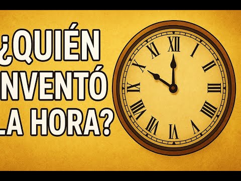 ¿Sabes quién inventó la hora? Esta historia te va a sorprender” “Así nació la hora: ⏰🕰️⏳.