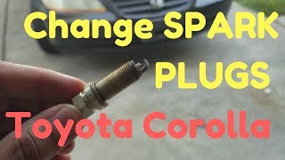 2009-2013 Toyota Corolla SPARK PLUG CHANGE | P0301 & P0303 Check Engine Code
