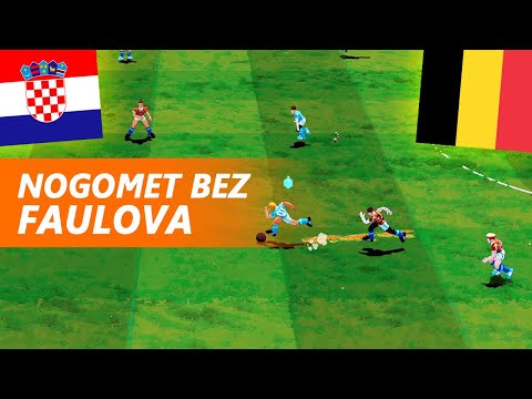 Hrvatska protiv Belgije u najčudnijoj nogometnoj igri