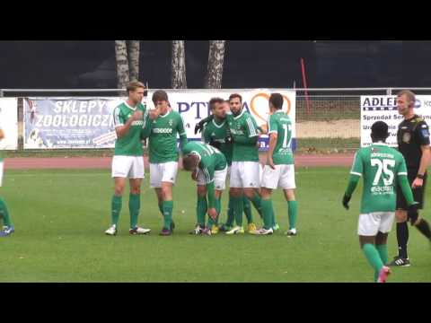 Skrót meczu Legionovia KZB Legionowo - RKS Radomiak Radom \\ 2 liga, 05.11.2016