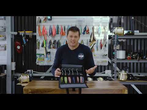 Nomad Design Jig Wallet with Hook Mesh System   Stores all your Jigs Rigged and Ready for Action