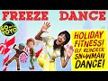 HOLIDAY FREEZE DANCE! ☃️  Kids Fitness - Go with YoYo