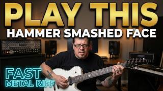 CANNIBAL CORPSE - Hammer Smashed Face - Guitar Lesson by Mike Gross - How to play