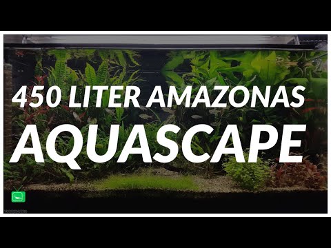 AMAZONAS AQUASCAPE AQUARIUM 450 Liter | Aquarien Bewerten | GarnelenTv
