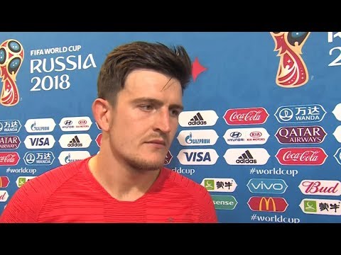Harry Maguire Post match Interview England vs Tunisia 2 1 World Cup 2018