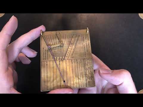 Regiomontanus Universal Altitude Dial overview | BC Gnomonics