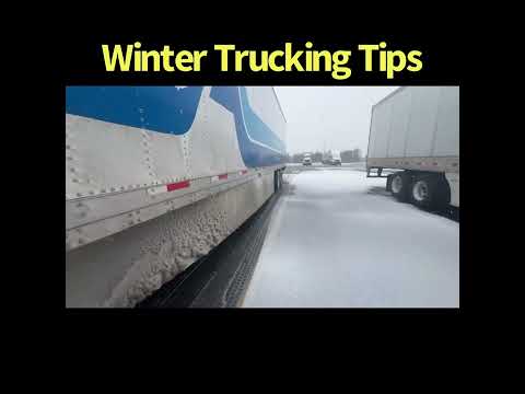 Winter trucking tips