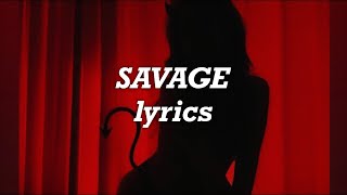 Bahari - Savage (Lyrics)