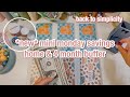 late night mini monday... on a tuesday? home & 4 month buffer savings! low income mini challenges