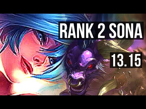 SONA & Caitlyn vs ALISTAR & Zeri (SUP) | Rank 2 Sona, 800+ games, 0/3/16 | EUW Challenger | 13.15