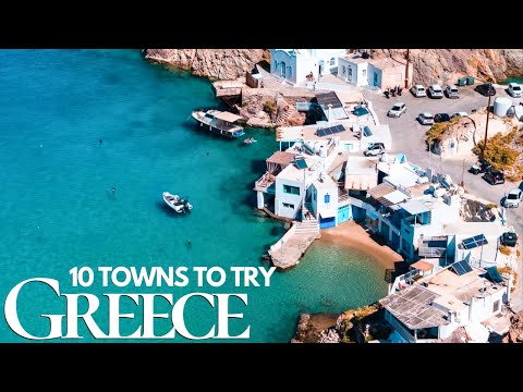 10 Most Beautiful Places to Visit in Greece 4k 🇬🇷 | Naxos | Kefalonia