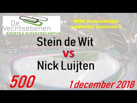 Stein de Wit vs Nick Luijten 500 VechtseBanen 20181201