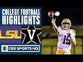#20 LSU vs Vanderbilt Highlights: Brennan throws 4 TD passes to beat Vanderbilt 41-7| CBS Sports HQ