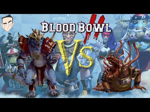 Lizards Vs Claw - The Biggest Killer! AndyDavo Blood Bowl 2- Match 8