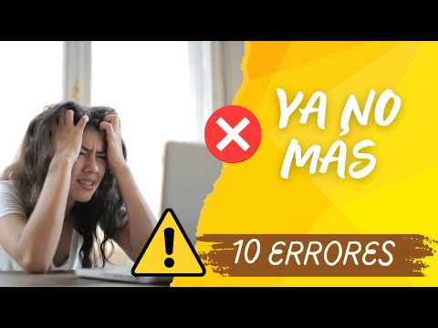 LOS 10 ERRORES MÁS COMUNES AL APRENDER INGLÉS Y COMO EVITARLOS