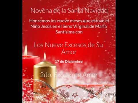 2° Exceso de Amor: Jesús en el seno de su Madre Santísima. El amor lo reduce a la estrechez y...