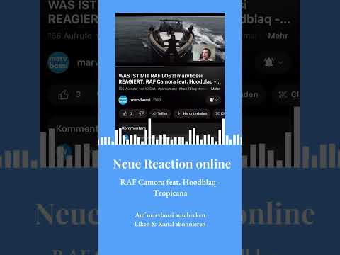 WAS IST MIT RAF LOS?! Checkt die #reaction zu #rafcamora & #hoodblaq - #tropicana auf @marvbossi