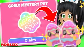 GETTING THE *GODLY MYSTERY PET* 👀 OVERLOOK BAY 