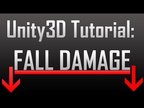 [Unity3D] Fall Damage In Unity4 (JavaScript)