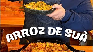Arroz de Suã Caipira: O Segredo do Caldo Rico e do Pegado na Panela | Cansei de Ser Chef