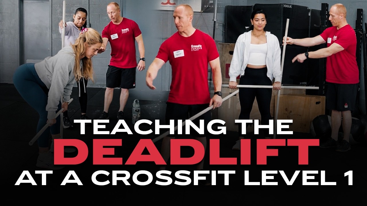 The Deadlift: Seeing, Correcting, and Understanding