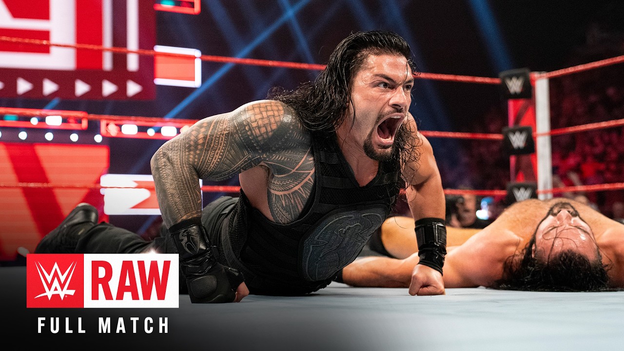 FULL MATCH: Roman Reigns vs. Drew McIntyre: Raw, May 6, 2019