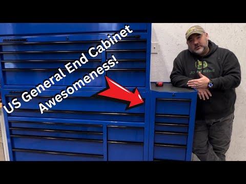 US General Series 3 End Cabinet - A Side of Awesome!