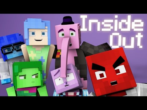 Minecraft Parody - INSIDE OUT! - (Minecraft Animation)