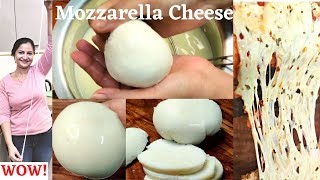 How to make Mozzarella Cheese at home | Homemade Mozzarella Cheese  | Mozzarella | Cheese Recipes