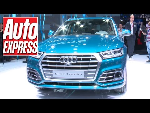 Spot the difference! The new Audi Q5 SUV at Paris 2016