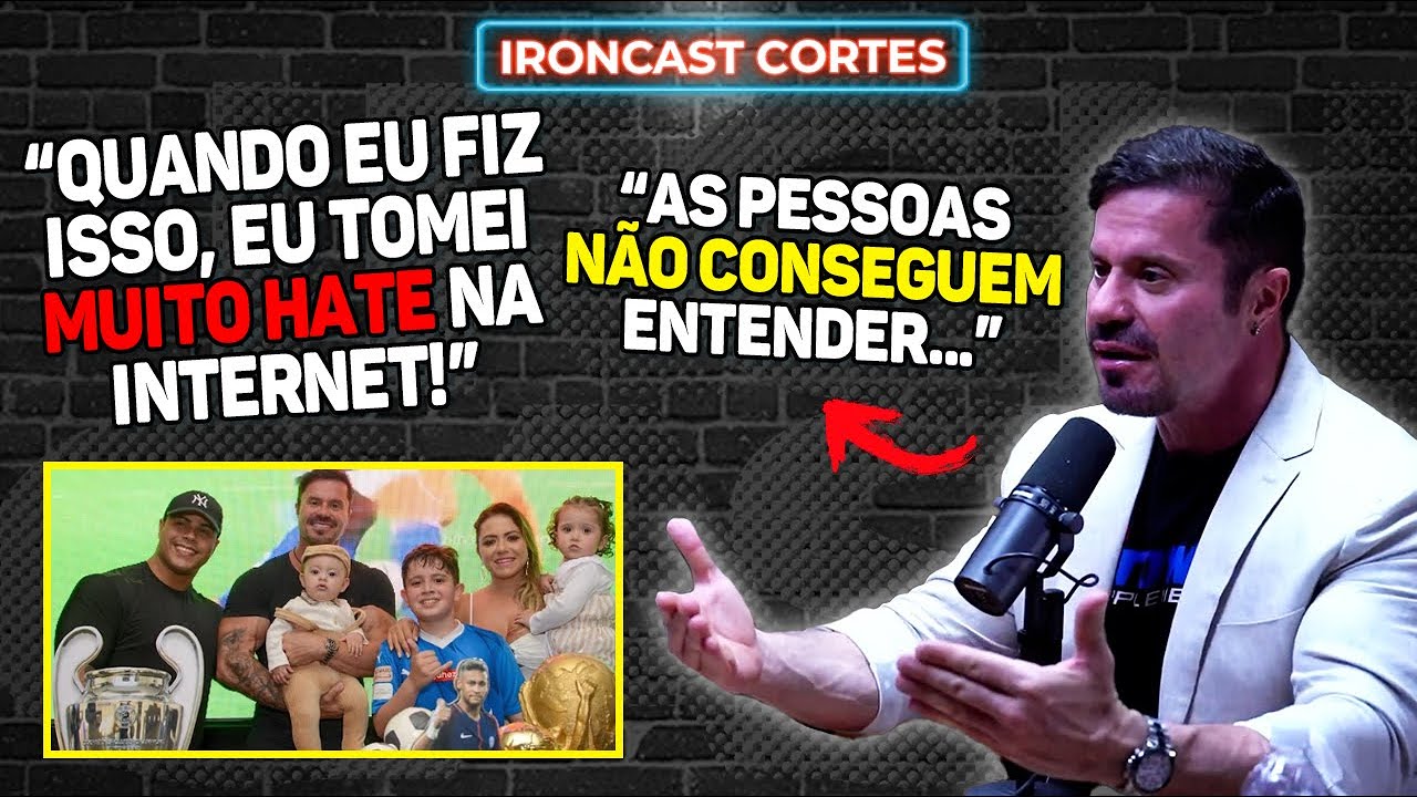CARIANI DESABAFA SOBRE CRÍTICAS QUE RECEBEU AO AJUDAR SEUS FILHOS – IRONCAST CORTES