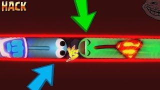 Slither.io BORDER HACK / TRAPPING TRICK / Superman Skin /BEST TROLLING MOMENTS