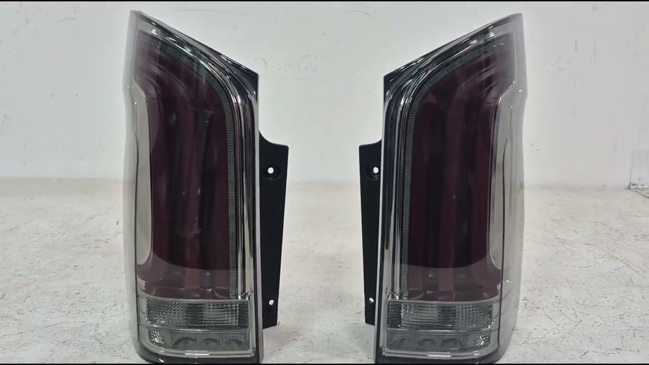 Mercedes Vito/V-class W447 2014- Stopuri spate OEM 2024 White (pentru Vito, 2 buc) Video 10