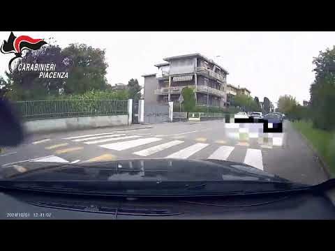Piacenza24 - Inseguimento a Fiorenzuola, il video dei carabinieri