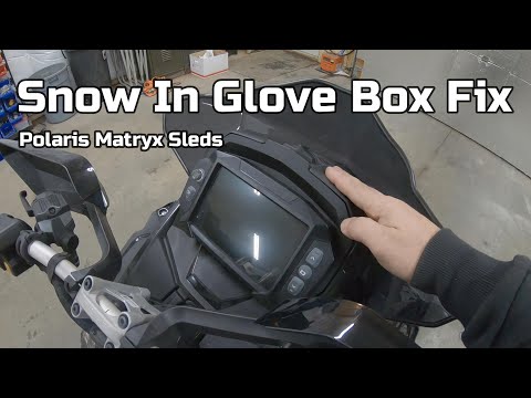 Polaris Matryx - Snow In Glove Box Fix