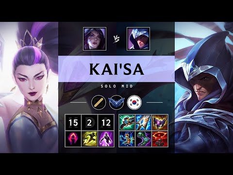 Kai'Sa Mid vs Talon - KR Diamond Patch 25.S1.2