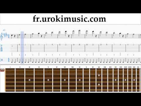 Cours de Guitare Silvestre Dangond Nicky Jam - Cásate Conmigo Tuto Partitions Partie#1 um-i829
