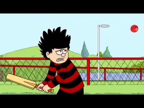 Dennis Plays Cricket  | Funny Episodes | Dennis the Menace and Gnasher