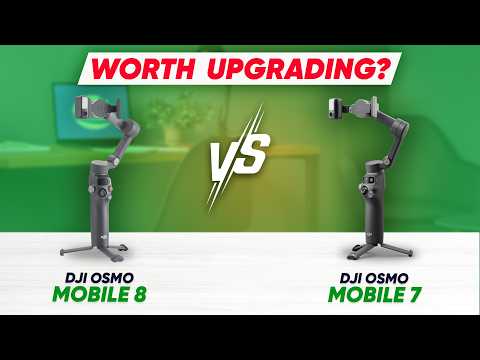 DJI Osmo Mobile 8 против DJI Osmo Mobile 7 – стоит ли обновляться в 2026 году?