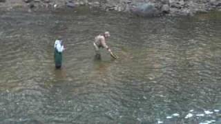 preview picture of video 'Little Patuxent Flyfishing March 2009'