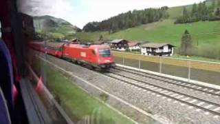 preview picture of video 'OBB Class 1216 on Brenner route'