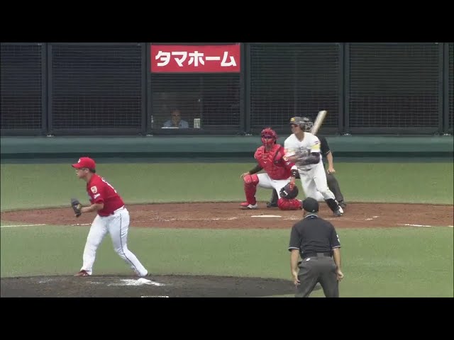 【ファーム】ホークス・江川 同点に追いつくタイムリー!! 2018/6/7 H-C(ファーム)