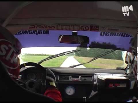 2008 Rajd Subaru Kajetanowicz Mitsubishi Lancer