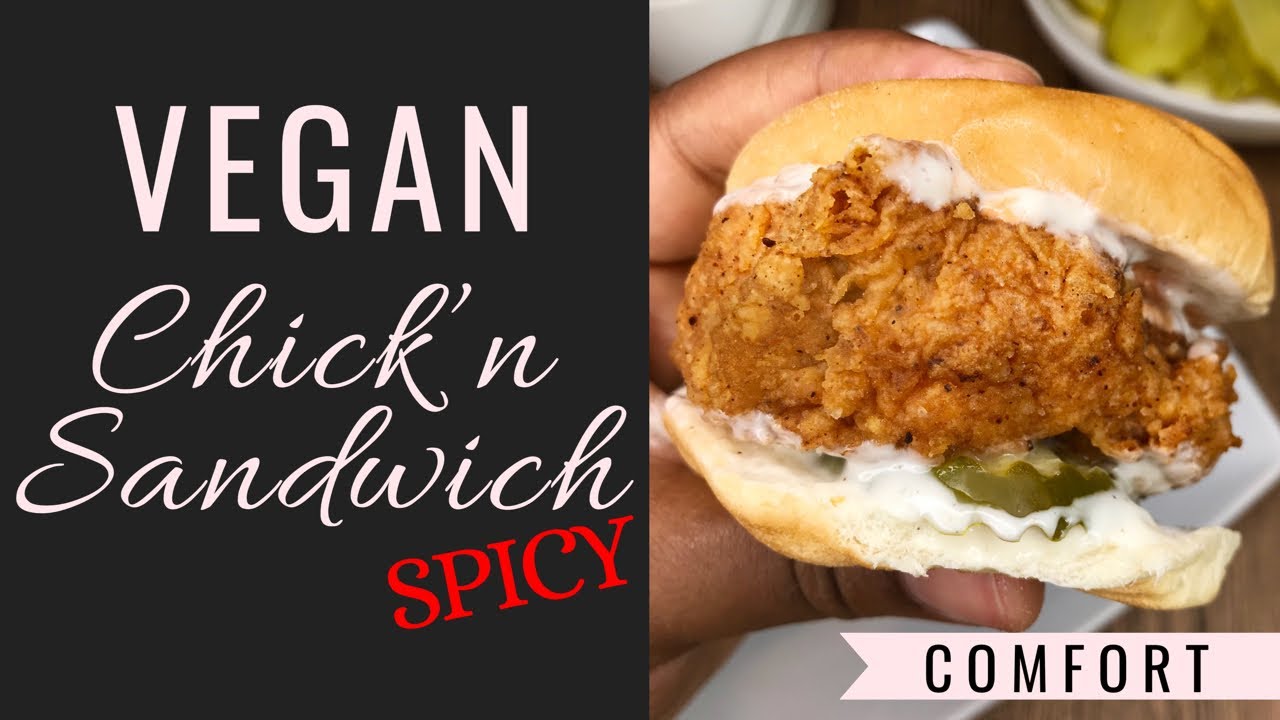 Popeyes Who?!! | Vegan Spicy Chick'N Sandwich | B Fore