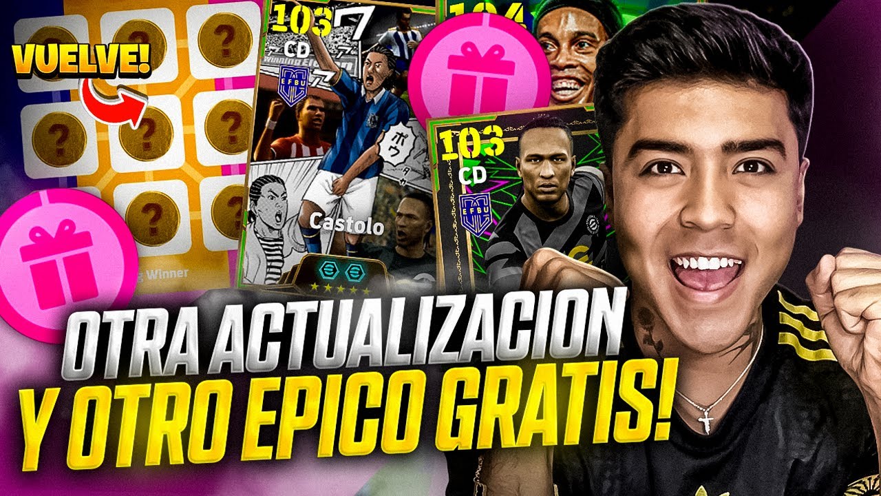 OTRA ACTUALIZACION EFOOTBALL?😩🎁+EPICO GRATIS Castolo🎁Treasure Link Vuelve Pronto!🚨