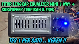 Download lagu EQUALIZER PLUS SUBWOOFER MINI TERBAIK 1JT PENONTON MELIHAT INI !! | EQUALIZER  MINI !! mp3